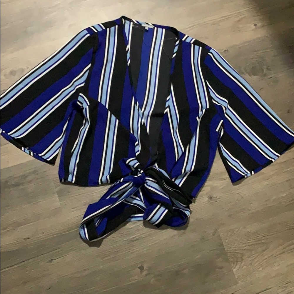 Wrap blouse